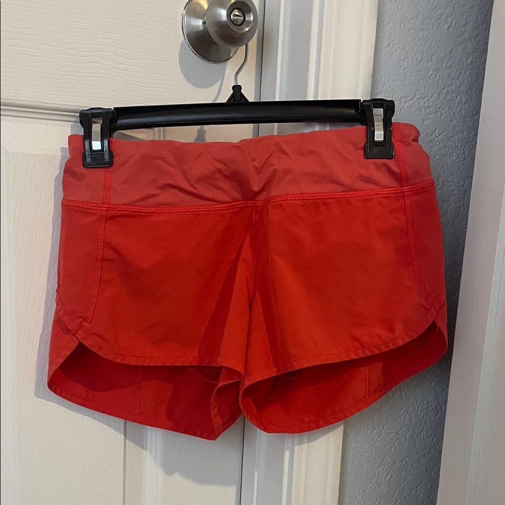 Women's Salmon Athletic Shorts